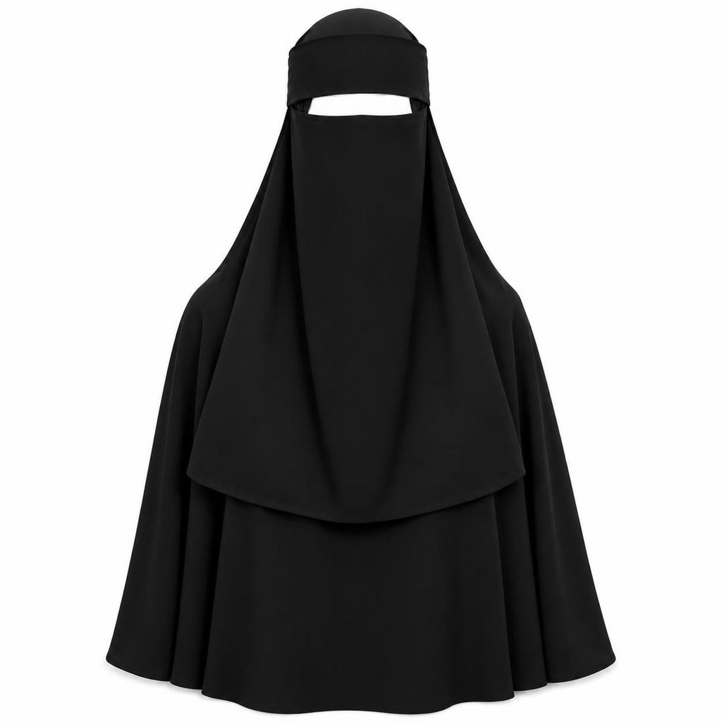 نقاب رسالة مقوى يمني