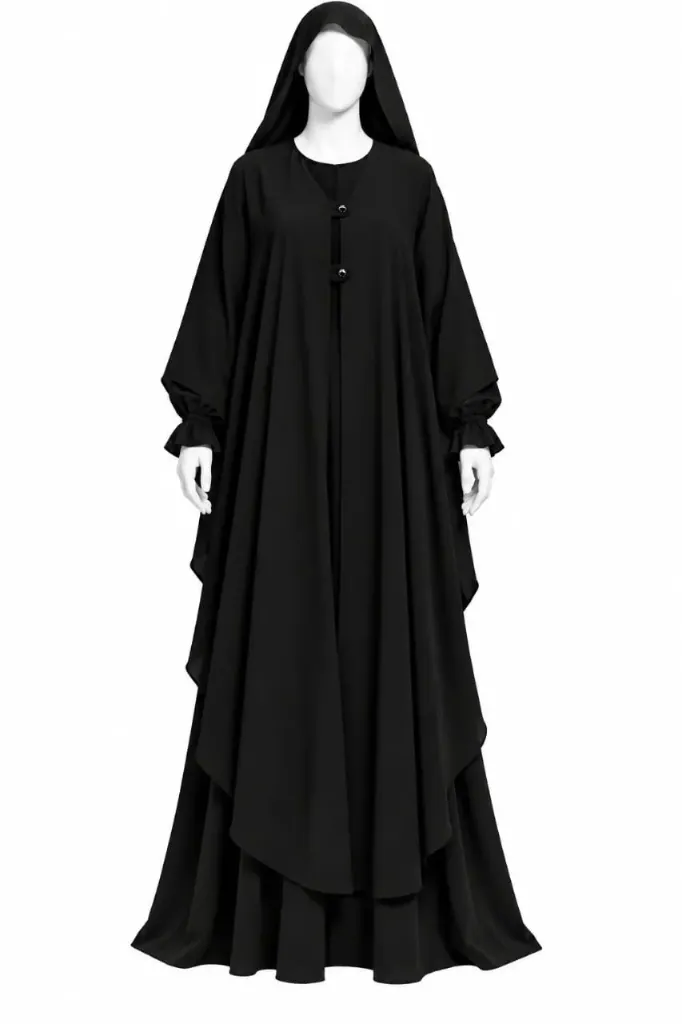 [alsau 6005-1301] طقم مغربي (اسود)